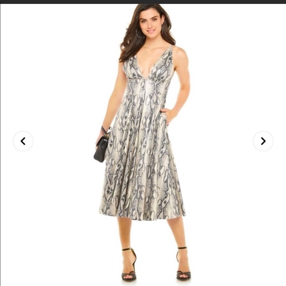 Snake skin maxi dress - Picture 1 of 3